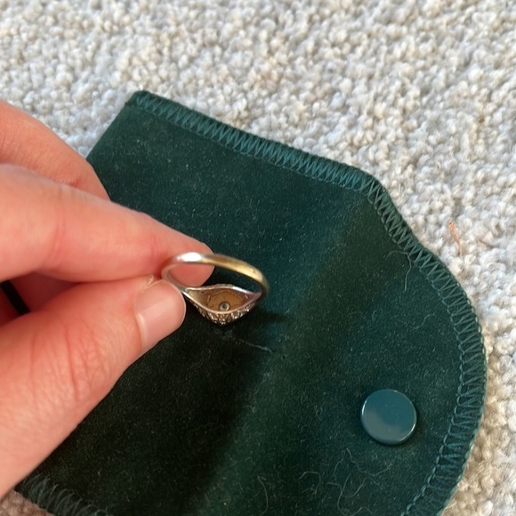 Gold and Diamond Star of David ring - Picture 3 of 5